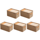 thumbnail image 2 of Organizador de sujetadores Ehuebsd caja de almacenamiento plegable caqui XL 5 uds, 2 of 2