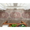 thumbnail image 5 of Well Woven Tonti Red Washable Vintage Style Persian Runner Rug 3x10 (2'7" x 9'10"), 5 of 8