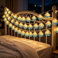 thumbnail image 4 of Luoshdecor 9.8 ft Seashell String Lights,Summer Ocean Themed Decorative Fairy Lights for Patio, Garden, Wedding,Camping Decor, 4 of 5