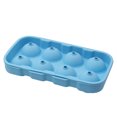 thumbnail image 3 of Yuarrent Fabricante de cubitos de hielo DIY, molde de bola de hielo creativo de 8 cavidades para el hogar, Bar, fiesta, whisky fresco, vino, barra Cocina y Comedor Azul Yuarrent HA004937-01, 3 of 6