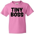 thumbnail image 3 of Inktastic Tiny Boss Youth T-Shirt, 3 of 5