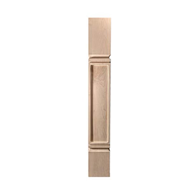 BingLTD - 36 Inch x 5 Inch Unfinished Hardwood Post - 1 Pc (K22500-FW-MA)
