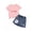 A-Pink495, variant on Jamsmile Toddler Girls Outfits Sets Summer Cartoon Print Tshirtss And Denim Skirts 2 Piece Comfy Casual Kids Girls Playwear