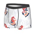 thumbnail image 2 of Daiia Sea Horse And Corals1 Men's Underwear Boxer Briefs, Cotton Stretch Moisture-Wicking Underwear-Small, 2 of 9