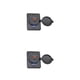 thumbnail image 3 of Cateissary Toma de corriente para coche de PC, reemplazo de actualización modificado, adaptador de carga Universal de 18W PD, accesorios con Luz azul 2piezas, 3 of 6
