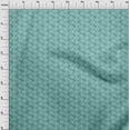 thumbnail image 3 of oneOone Polyester Lycra Fabric Fish Block Printed Fabric 1 Yard 56 Inch Wide, 3 of 4