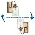 thumbnail image 5 of P300320-163-Progress Lighting-Aiken - 1 Light Bath Vanity-Vintage Brass Finish, 5 of 6