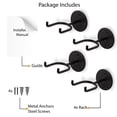 Portapalle Sporta Wallniture - Set 4 Barre Metalliche Per Calcio, Basket E Pallavolo - Foto 10