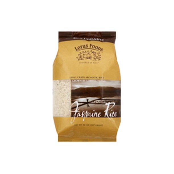 Lotus Foods Jasmine Rice, 25 Lb