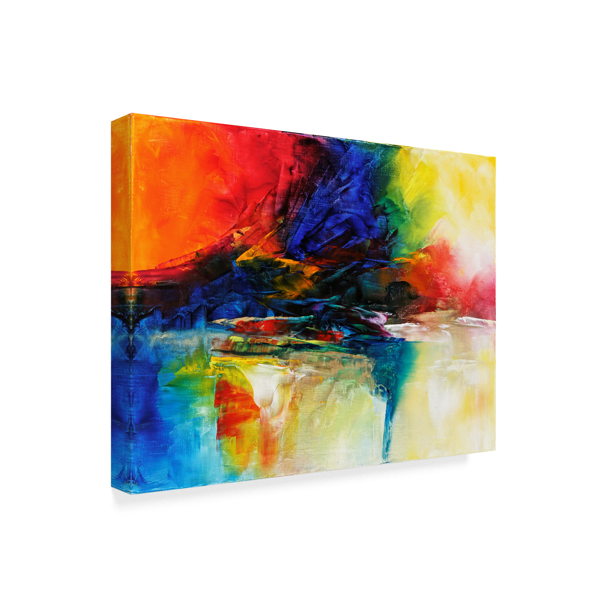 Trademark Fine Art 'By The Stream' Canvas Art by Aleta Pippin