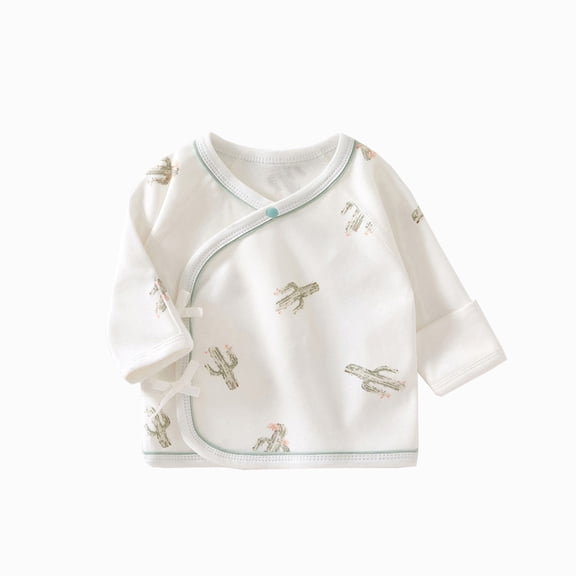 SROBPTY Toddler Boys Girls Top Print Crew Neck Long Sleeve Shirts