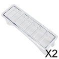 thumbnail image 1 of 2x Peine para Organizador de Guías, Peine para Caja de Guía, Caja de Almacenamiento de Peine Límite para 2 piezas, 1 of 8