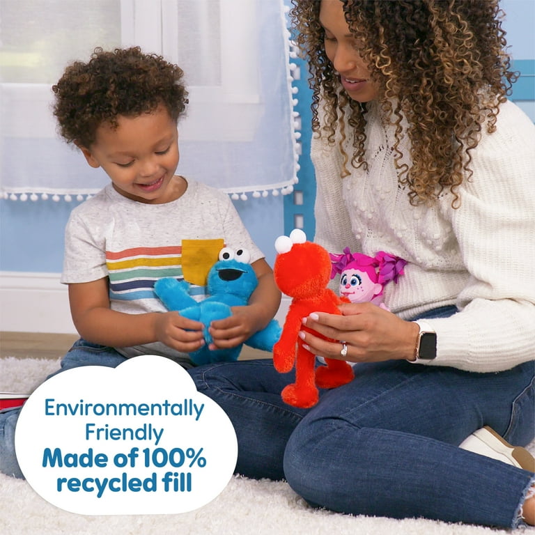 Sesame Street Friends 8-inch Elmo Soft Doll for Toddlers