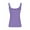 Purple, variant on CHGBMOK Womens Camisole Solid Tank Sleeveless Ribbed U-Neck Shirt Summer Casual Workout Tees Yoga Tank