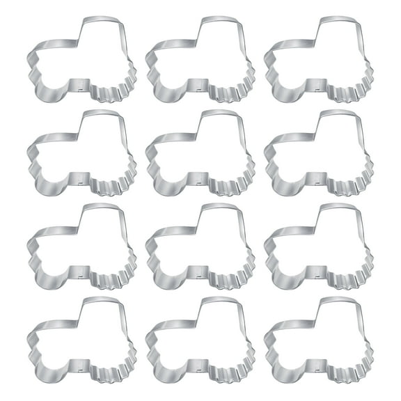 Farm Tractor Dozen Cookie Cutters 4.25 inches/each T1010-W12 - The Cookie Cutter Shop - Tin Plate Steel