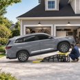 thumbnail image 7 of Wisykoke 2 PCS Hydraulic Car Ramp, 5T/12000 LBS Heavy-Duty Car Ramp, Portable Car Ramps for Oil Changes, 9.45"-13.78" Lifts, Car Lifts for Home Garage, Vehicle Auto Garage Repair, 7 of 7