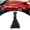 thumbnail image 1 of Pomo de cambio de marchas BuyWeek 6 velocidades negro Para Opel Astra Corsa 2005-2010, 1 of 9