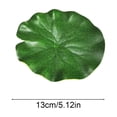 thumbnail image 3 of Dongrere 10 Pcs Artificial Floating Lotus Leaf, Fake Water Lily Pad, Fake Lotus Leaves for Pond Basin Fountain & Patio Water Feature Landscape Decor, 5.1 Inch, 3 of 6