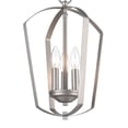 thumbnail image 2 of 9823-SN-Millennium Lighting-Ivey Lake - 3 Light Chandelier-16.75 Inches Tall and 11 Inches Wide-Satin Nickel Finish    -Traditional Installation, 2 of 4
