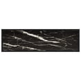 thumbnail image 3 of vidaXL Console Table Black 120x35x75 cm Tempered Glass, 3 of 4