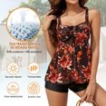 thumbnail image 4 of Traje De Baño Mujer Conjunto De 2 Piezas Bañador De Cintura, 4 of 7
