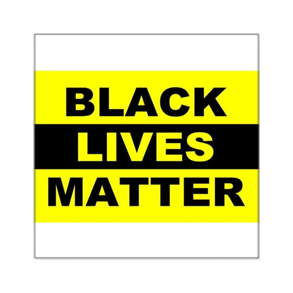 CafePress - Black Lives Matter - Square Sticker 3" x 3"