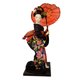 thumbnail image 5 of Muñecas Geisha japonesas étnicas, estatuilla de dama oriental, muñeca Geisha asiática de estilo vintage para decoración de mesa, estante para el hogar Estilo E, 5 of 8