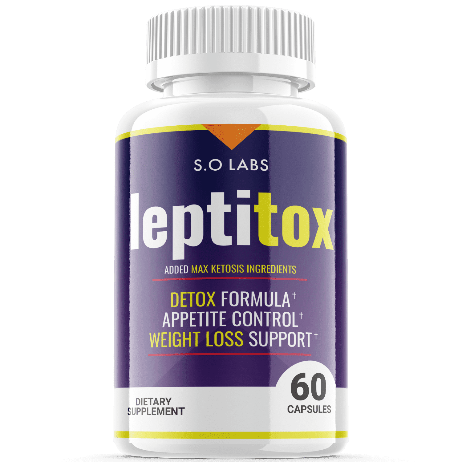 (1 Pack) Leptitox - Pills for Weight Loss - Energy Boosting Dietary Supplements for Weight Management and Metabolism - Advanced Ketogenic Ketones - 60 Capsules