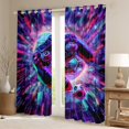thumbnail image 2 of Manfei Gamer Gaming Blackout Curtains Set of 2 (52x84 Each),Modern Gamepad Window Curtains,Soccer Sport Curtains and Drapes For Teens,Breathable Home Decor, 2 of 6