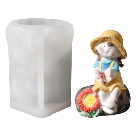 Kids-Friendly Silicone Mold Craft Tool for Homemade Soaps and Chocolate Decor