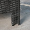 thumbnail image 2 of Gregory Outdoor Wicker Club Chairs with Cushions, Set of 2, Grey, Teal, 2 of 7