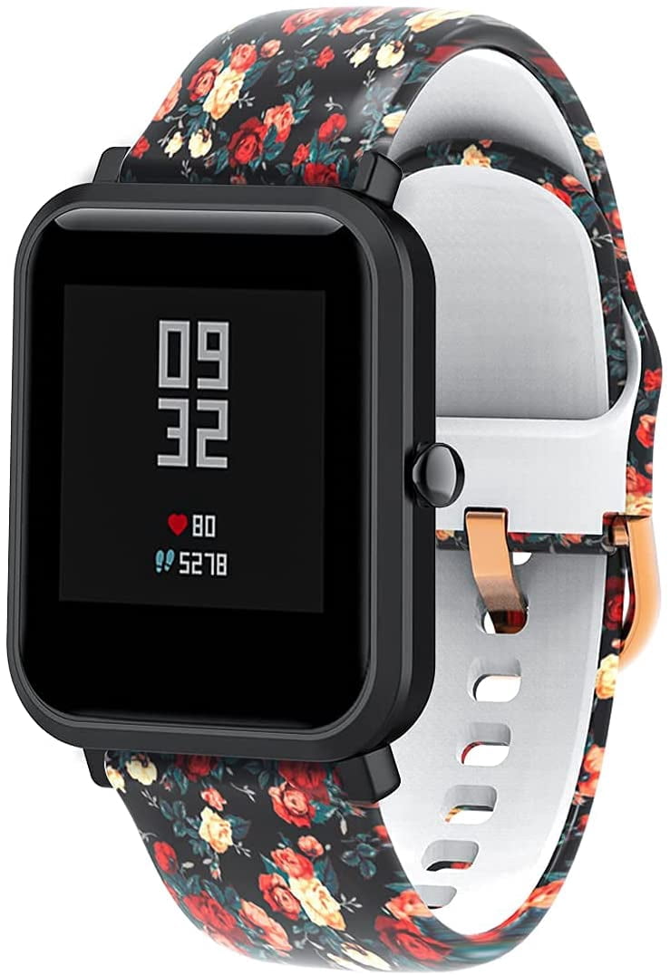3-Pack Bands Compatible with Veryfitpro Smart Watch ID205 ID205L ID205S  ID205U ID215G ID216 Uwatch 3 Smart Watch Band, Soft Silicone Pattern  Printed Straps Replacement for Woman\u0026Men (3 Colors B) | Walmart Canada