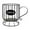 Black S, variant on Lipstore Coffee Pod Holder Compact Coffee Capsule Basket for Countertop Kitchen Cafes Black L
