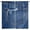Jeans-3, variant on Fashion Jeans Pocket Background Curtains Denim Blue Indigo Grunge Textured Pattern Curtain with Rod Pocket for Bedroom Living Room Drapes Window Treatments 2 Panels Set 42x63 Inch