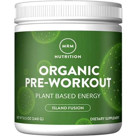 MRM Organic Pre-Workout  Island Fusion  8.5 oz (240 g)