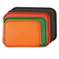 thumbnail image 3 of Excellante 14" x 17.75" rectangular plastic fast food tray, red, comes in each, 3 of 3