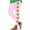 Pink, variant on Dlentnea St. Patrick's Day Leggings for Womens High Waist Casual Fashion Stretchy Workout Running Pants S-3XL