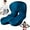 Blue, variant on Reenly Back and Seat Cushion, Reenly Soothe+ Seat Cushion for Tailbone Pain Relief, Memory Foam L-Shaped Integrated Seat Cushions, Lumbar & Lower Back Support for Office Chair, Car