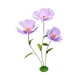 thumbnail image 5 of Guirnaldas florales gigantes decorativas para bodas, elegantes y enormes flores artificiales para Violeta, 5 of 9