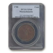 1788 Massachusetts Cent XF-40 PCGS
