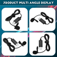 thumbnail image 6 of Universal USB Microphone Lavalier Microphone Clip-on Computer Mic Plug and Play Omnidirectional Mic,1* Lavalier microphone,Black, 6 of 8
