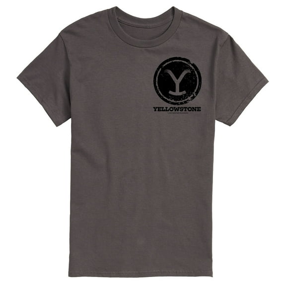 Yellowstone - Y Brand Stamp Oversized - Men's Short Sleeve Graphic T-Shirt
