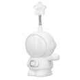 thumbnail image 3 of LED Desk Lamp, USB Charging Cute Astronaut Appearance LED Lamp Beads Eye  Table Lamp 2 Lighting Modes  For Home Desk White, 3 of 8