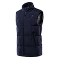 thumbnail image 4 of Chaleco calefactor inteligente de invierno, grueso, cálido, para exteriores, para ocio, color sólido, calefacción de 9 zonas, ropa calefactora eléctrica, 4 of 5