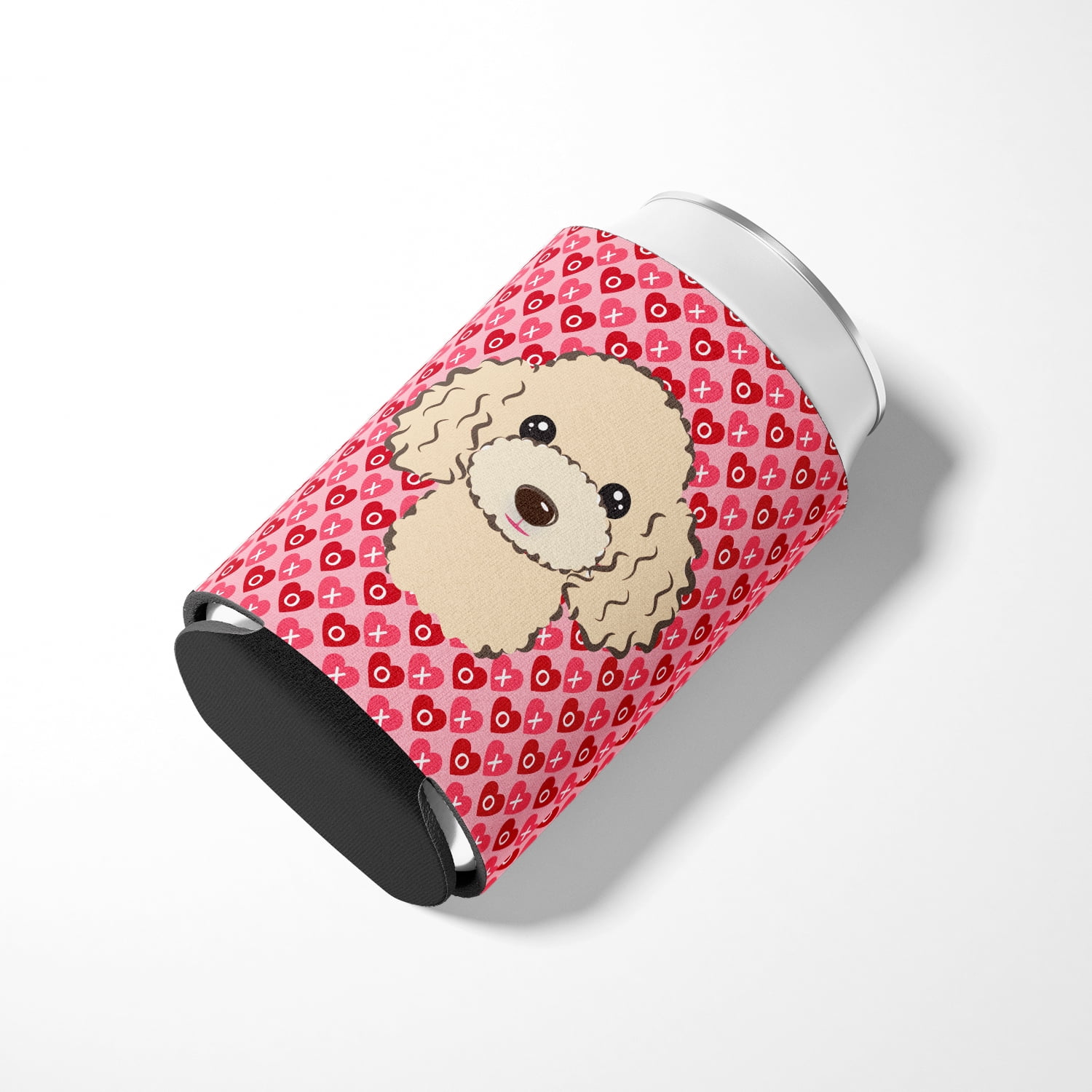 Buff Poodle Can or Bottle Hugger