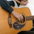 thumbnail image 1 of LRXIYODE 1Pack Plastic Guitar Pickguard with Drop Shape for Strumming and Performance 17.2x9.5x0.01in, 1 of 6
