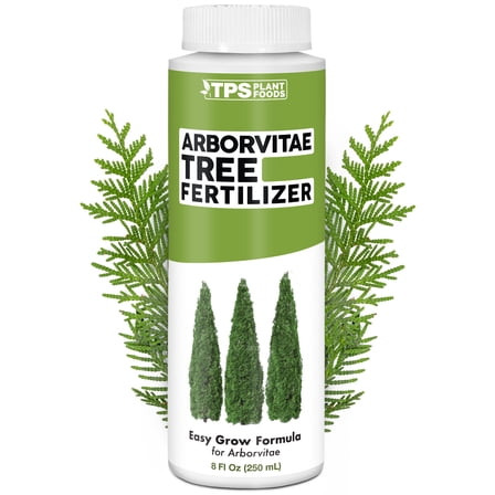 Arborvitae Tree Fertilizer for All Arborvitaes, Evergreen Shrubs and Thuja Trees, Liquid Plant Food 8 oz (250mL)