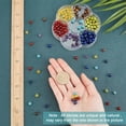 thumbnail image 7 of 1Box 280Pcs 7 Chakra Beads Natural Gemstone Geniune Stone Colorful Round Crystal Healing Energy Loose Bead Jade Agate for Jewelry Making DIY Bracelets Crafts Supplies 6MM, 7 of 7