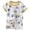 Gold, variant on Boys Pajama Two Piece Short Sleeve Toddler Pajamas PJ Sets for Boys and Girls - Adorable Pattern Summer Pajamas Shorts (5-6 Years,Grey)