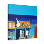 Beach Shops Dreaming - Canvas